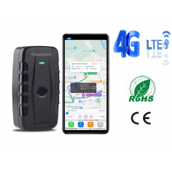 Caxtrack CA-76B 4G LTE CAT1+2G GSM/GPRS/EDGE 10.000 mAh vezeték nélküli vízálló mágneses GPS nyomkövető tracker
