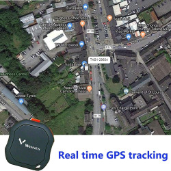 Tkstar-Winnes TK1000 vízálló akkumulátoros GPS nyomkövető tracker + Online Szerver kapcsolat 1 évre vagy Élettartam időre