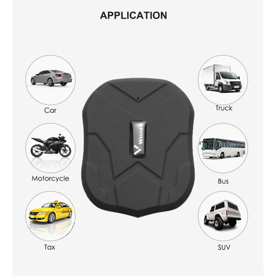 Tkstar TK905 Nagy teljesítményű 5.000mAh  Vízálló GPS Nyomkövető Tracker